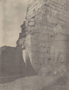 (Louqsor. Historische sculpturen van de pyloon, rechter massief) door John Beasly Greene